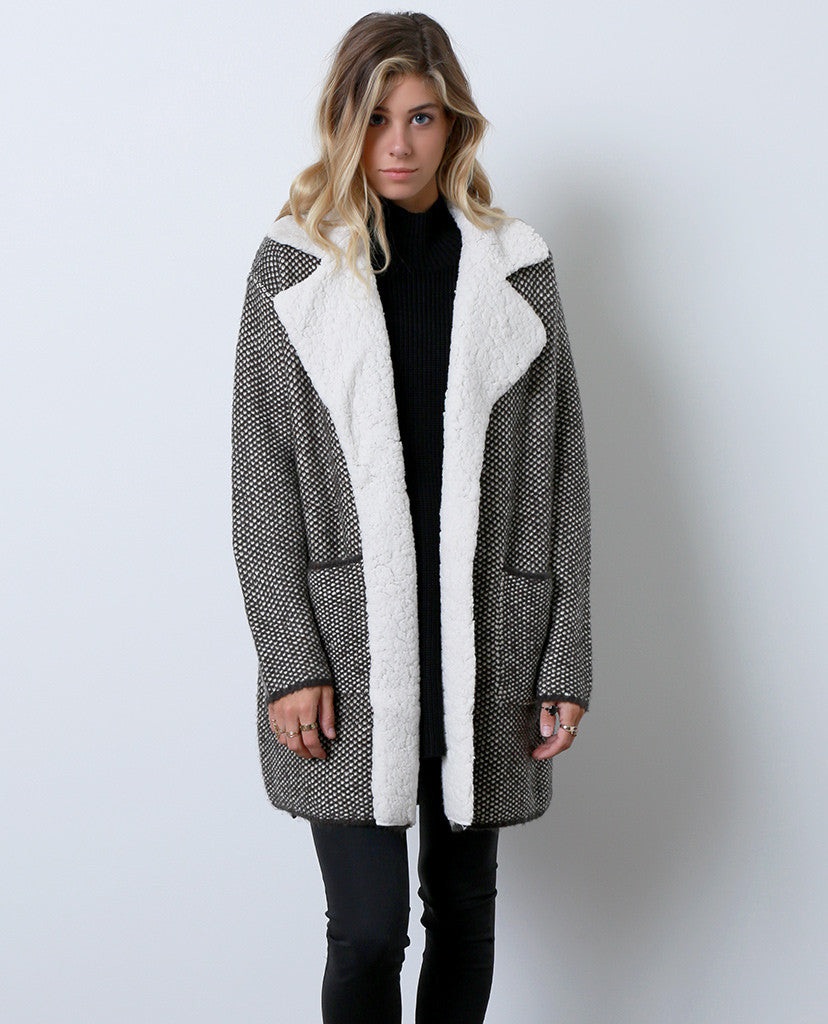 Go To Sweater Coat - Gray – Piin | www.ShopPiin.com