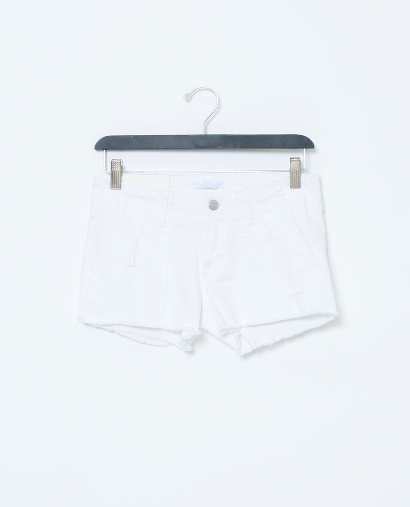 Jules denim Shorts - White – Piin | www.ShopPiin.com