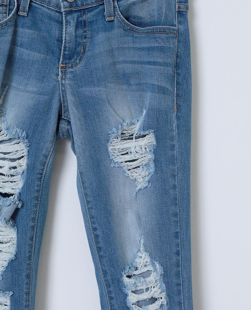 Keep Up With Skinny Jean - Distressed Denim By Flying Monkey – Piin ...