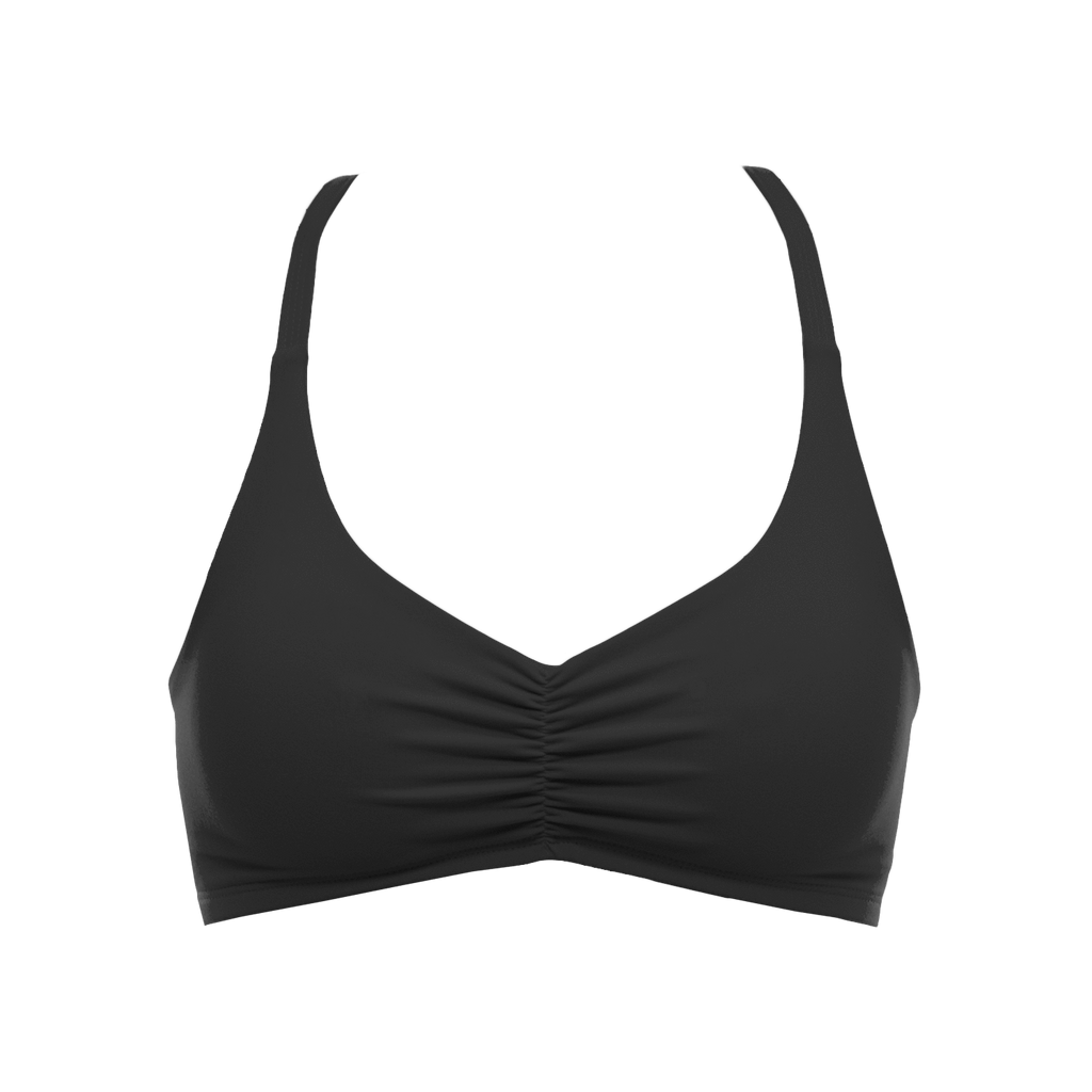 Black | Triple Sports Bralette | WITH LOVE FROM PARADISE