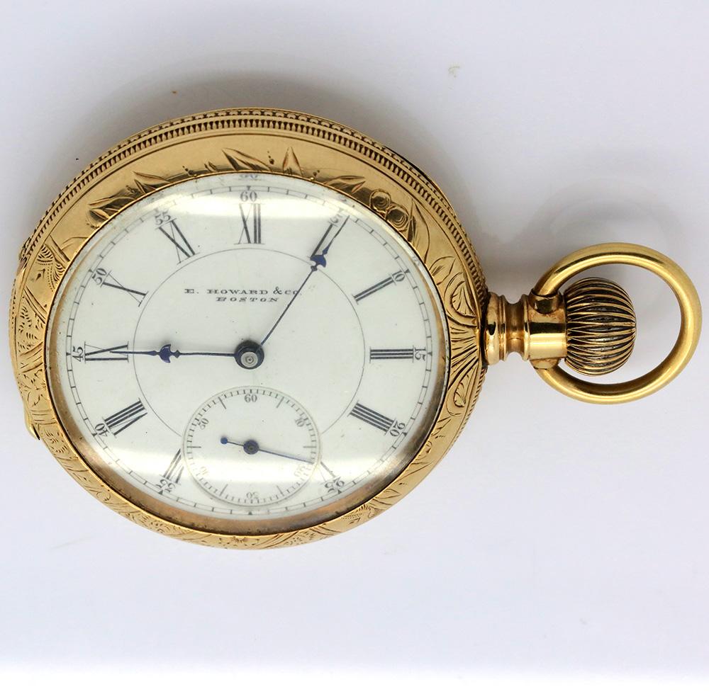 howard pocket watch serial number