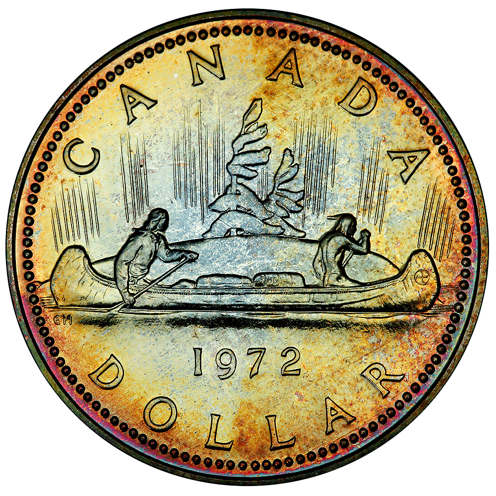 1972 canadian silver dollar melt value