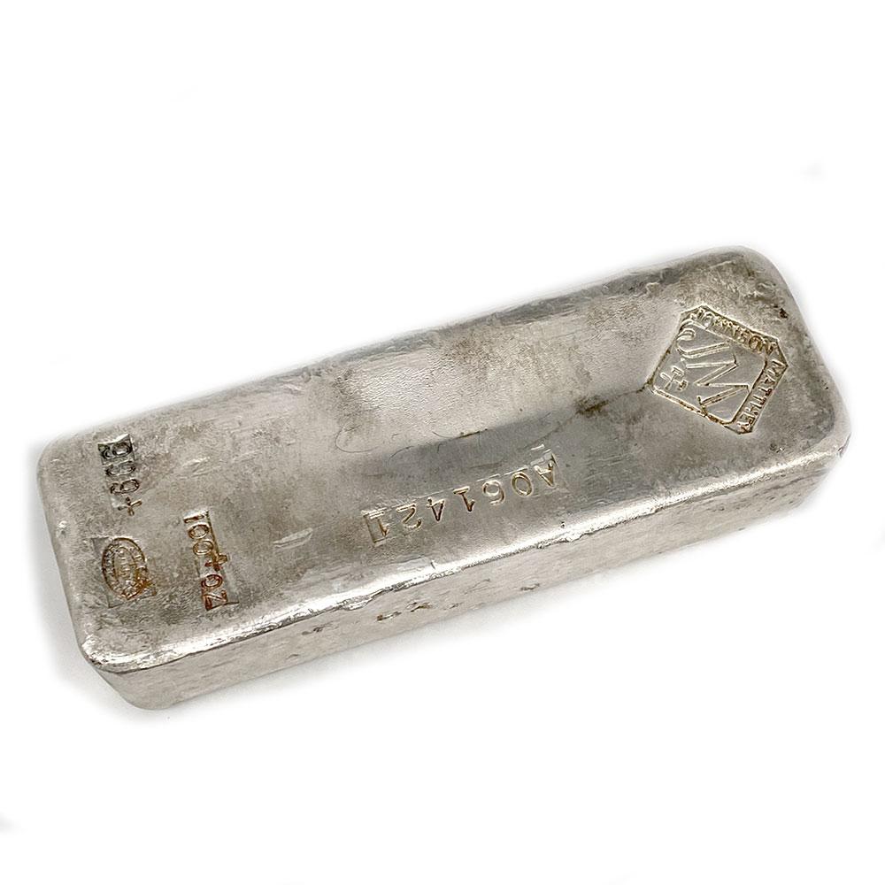 johnson matthey silver bar serial number