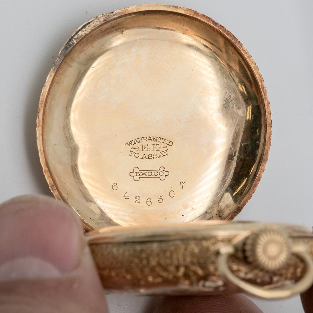 1906 Waltham 14K Gold Pocket Watch - 15 Jewel, Model 1890, Grade Seasi