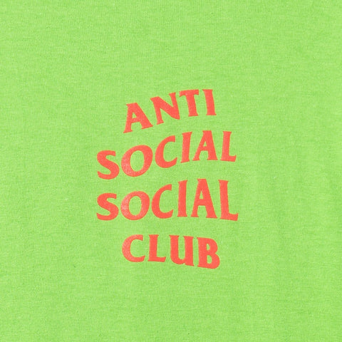 anti social social club neon green