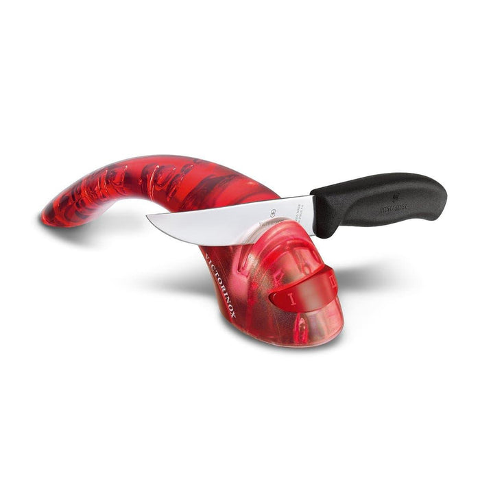 Ceramic Discs 2-Stage Red Knife Sharpener - Victorinox