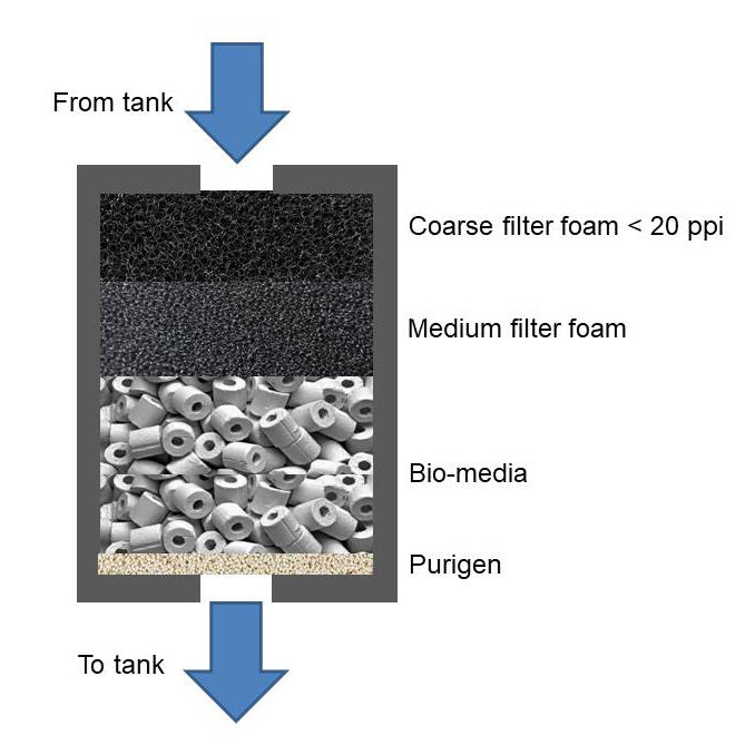 Filter media layout and sequence for planted tank - The 2Hr Aquarist