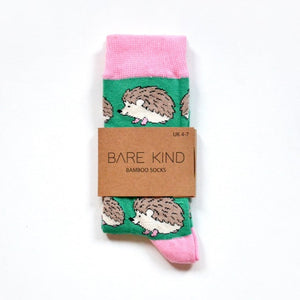 Bare-kind-save-the-hedgehog-bamboo-socks