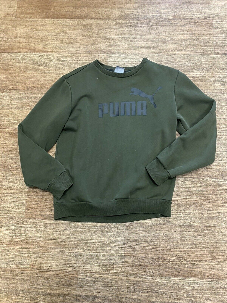 puma green jumper