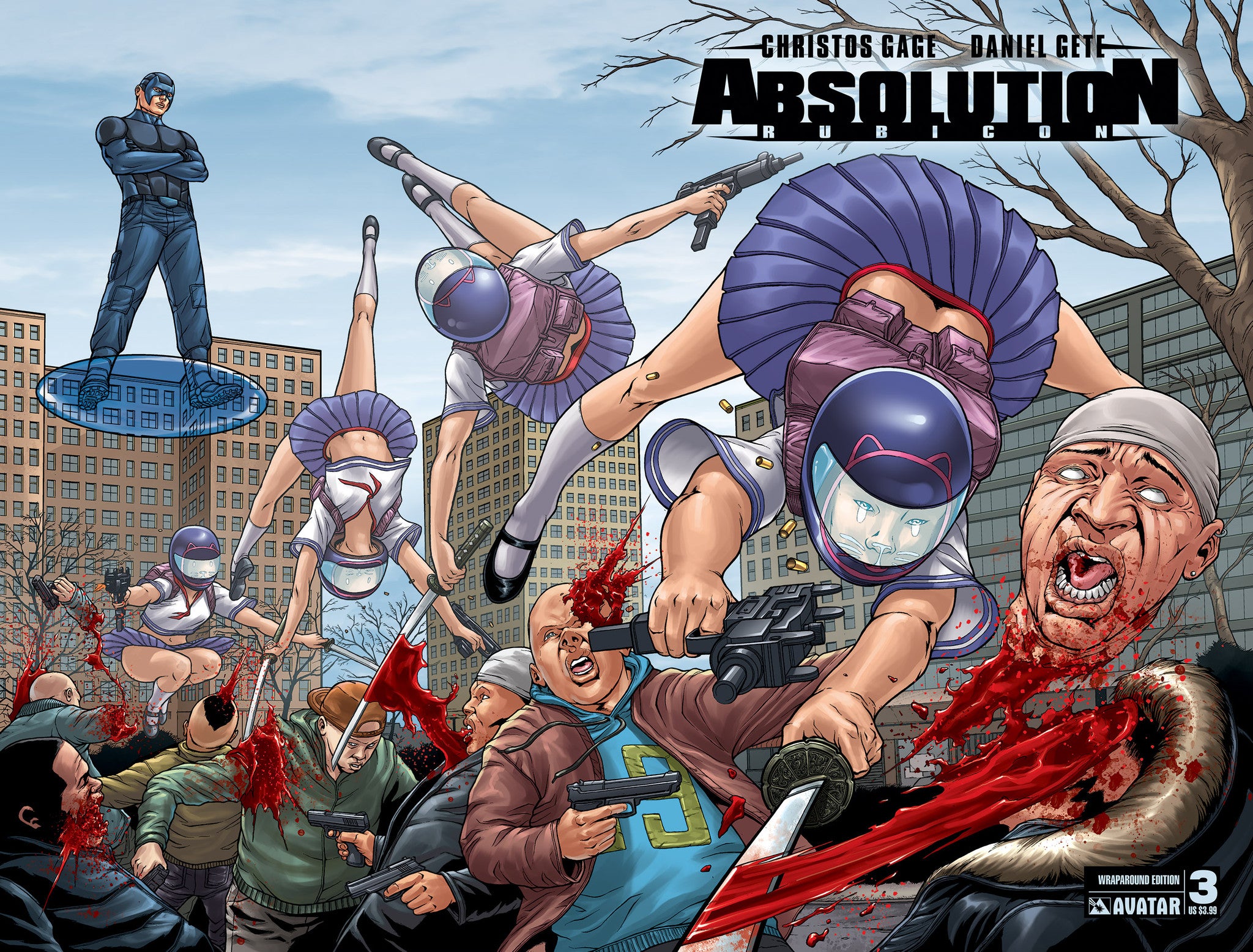 ABSOLUTION: RUBICON #3 WRAPAROUND COVER - Comic Cavalcade