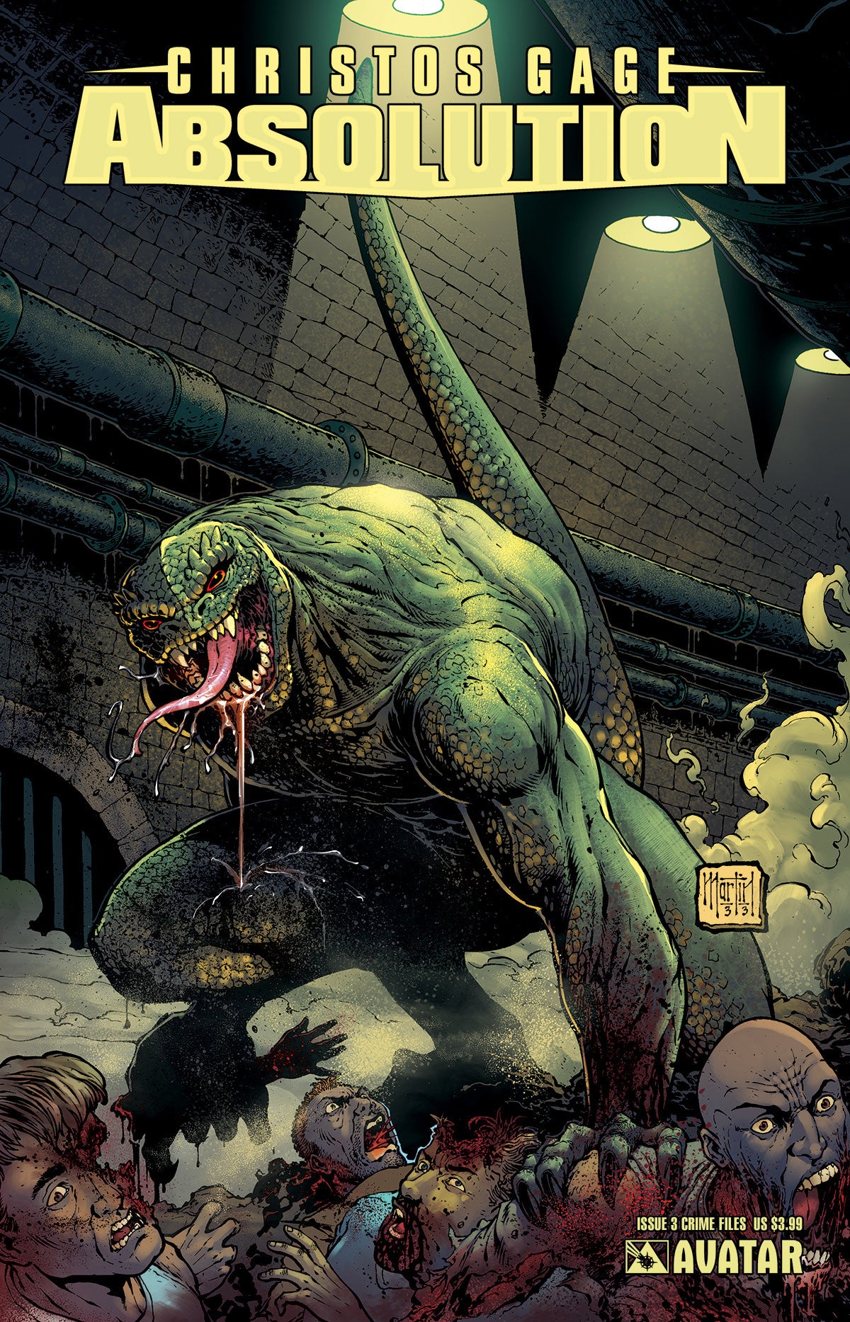 ABSOLUTION #3 Crime Files Edition - Comic Cavalcade