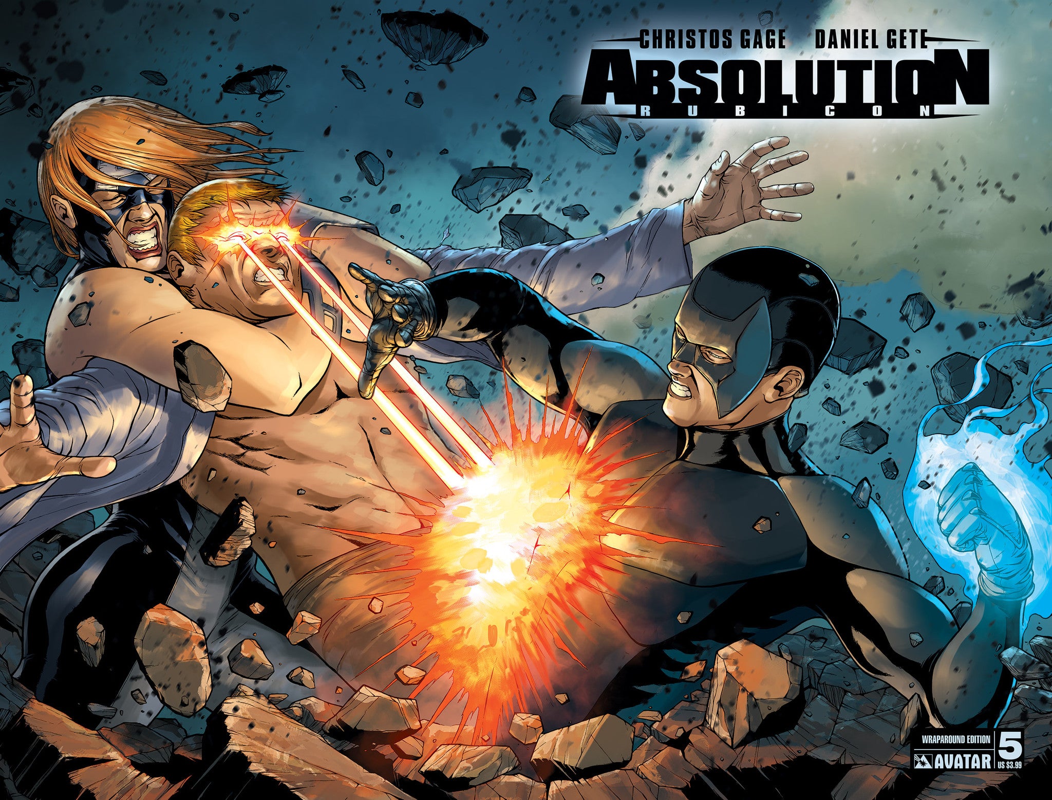 ABSOLUTION: RUBICON #5 WRAPAROUND COVER - Comic Cavalcade