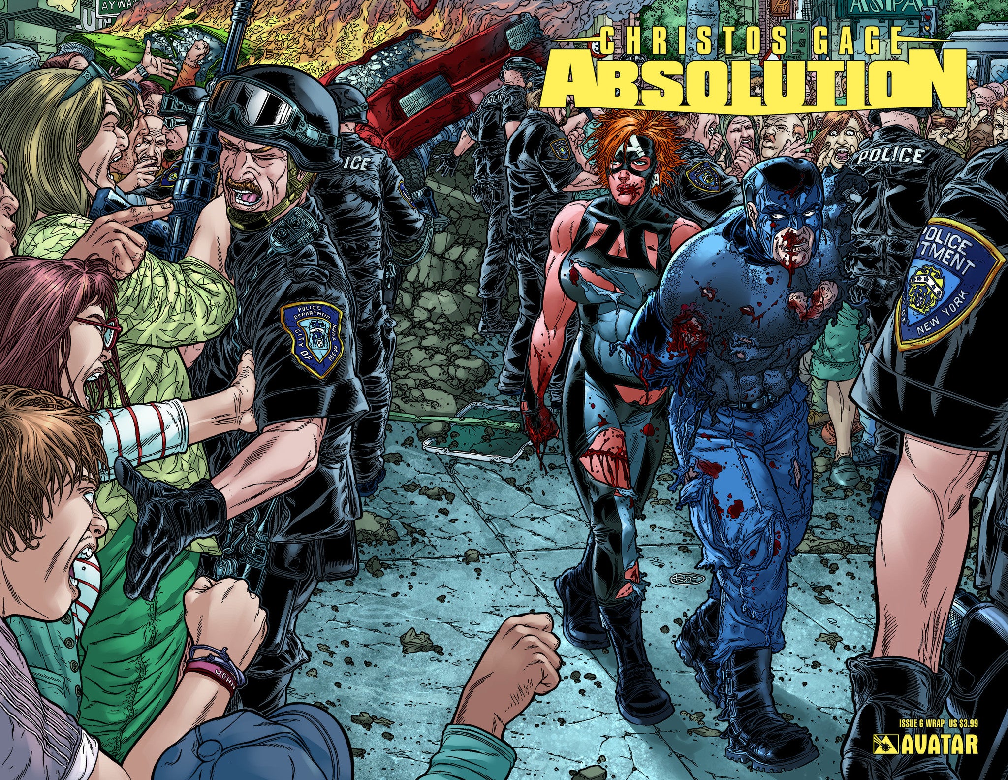 ABSOLUTION #6 Wraparound - Comic Cavalcade