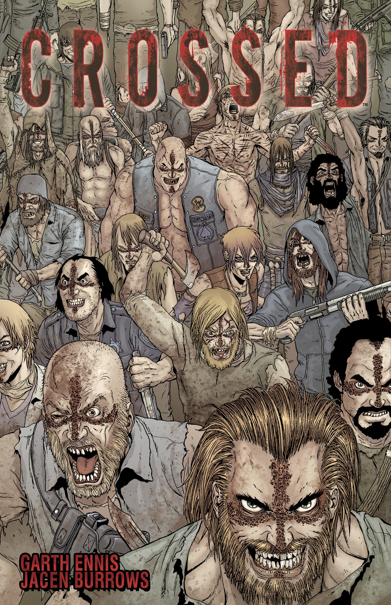 CROSSED VOL 01 Dual Signed Hardcover - Comic Cavalcade