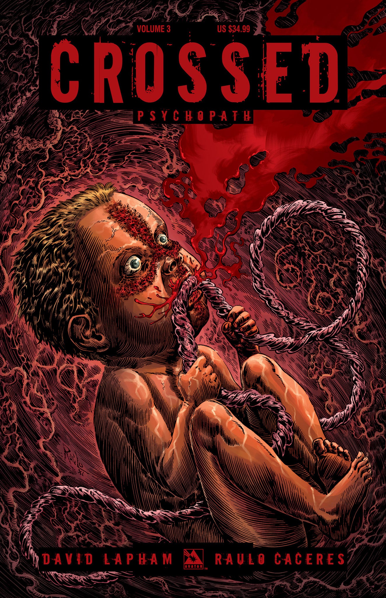 CROSSED VOL 03 PSYCHOPATH SIGNED Hardcover - Comic Cavalcade