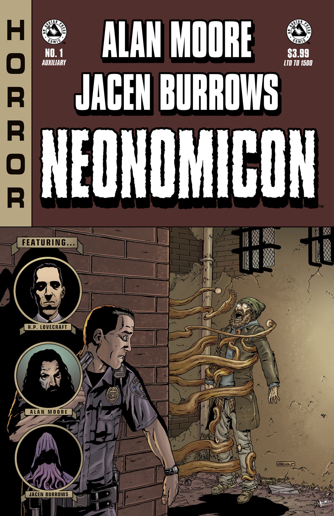 Alan Moore's NEONOMICON #1 Auxiliary - Comic Cavalcade