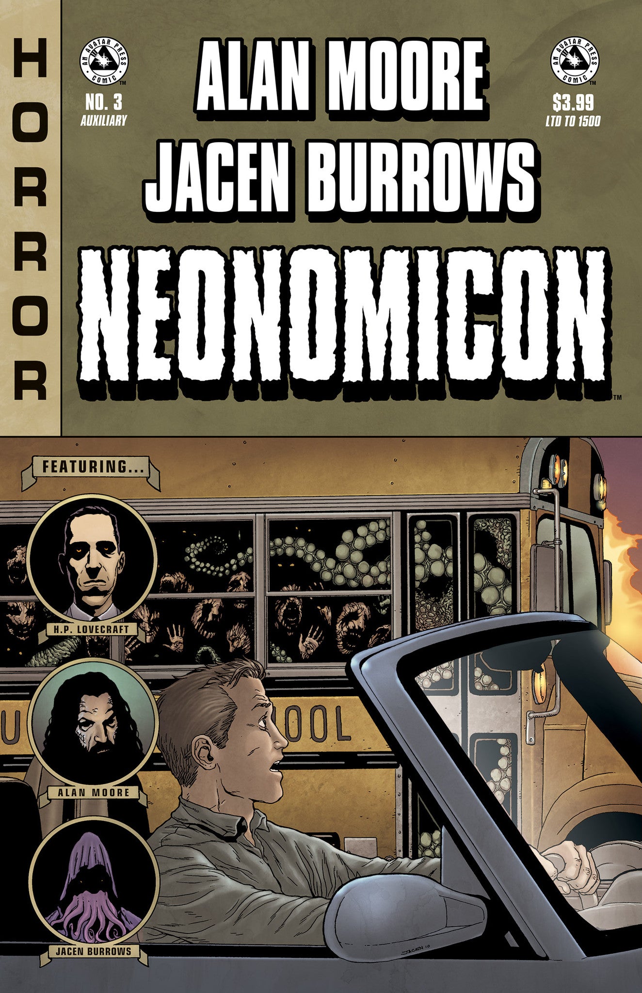 Alan Moore's NEONOMICON #3 Auxiliary - Comic Cavalcade