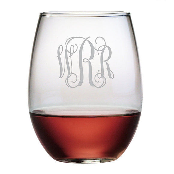 Personalized 21 Oz Stemless Wine Glass 2283