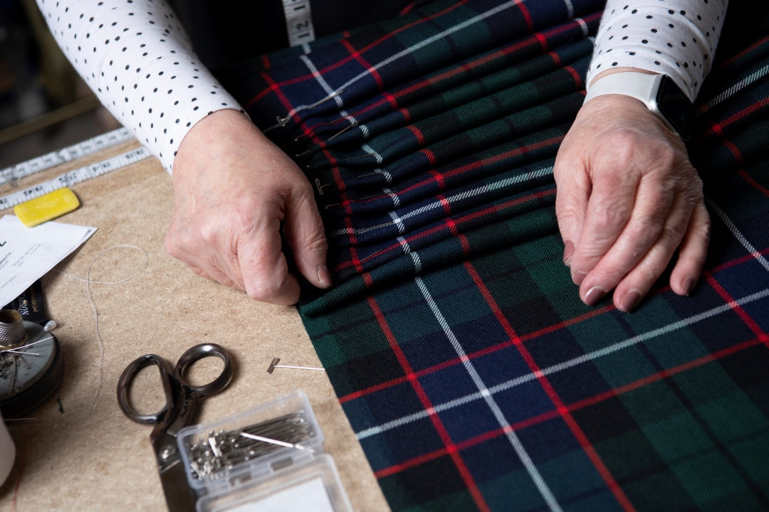 Kilt making