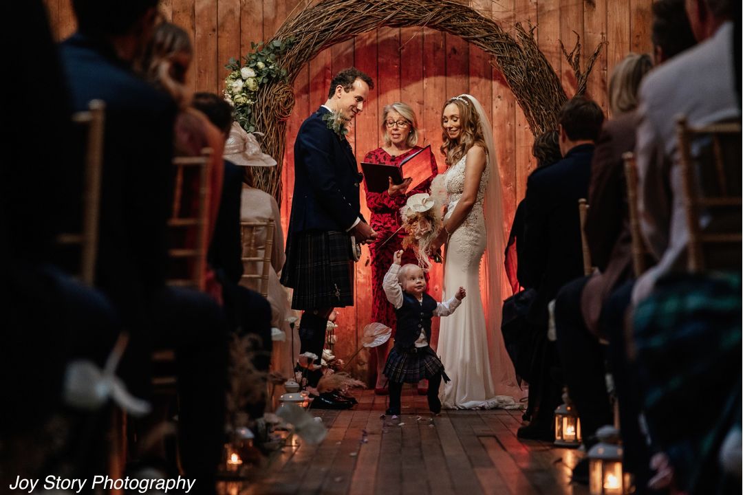 Scottish Wedding with Tartan