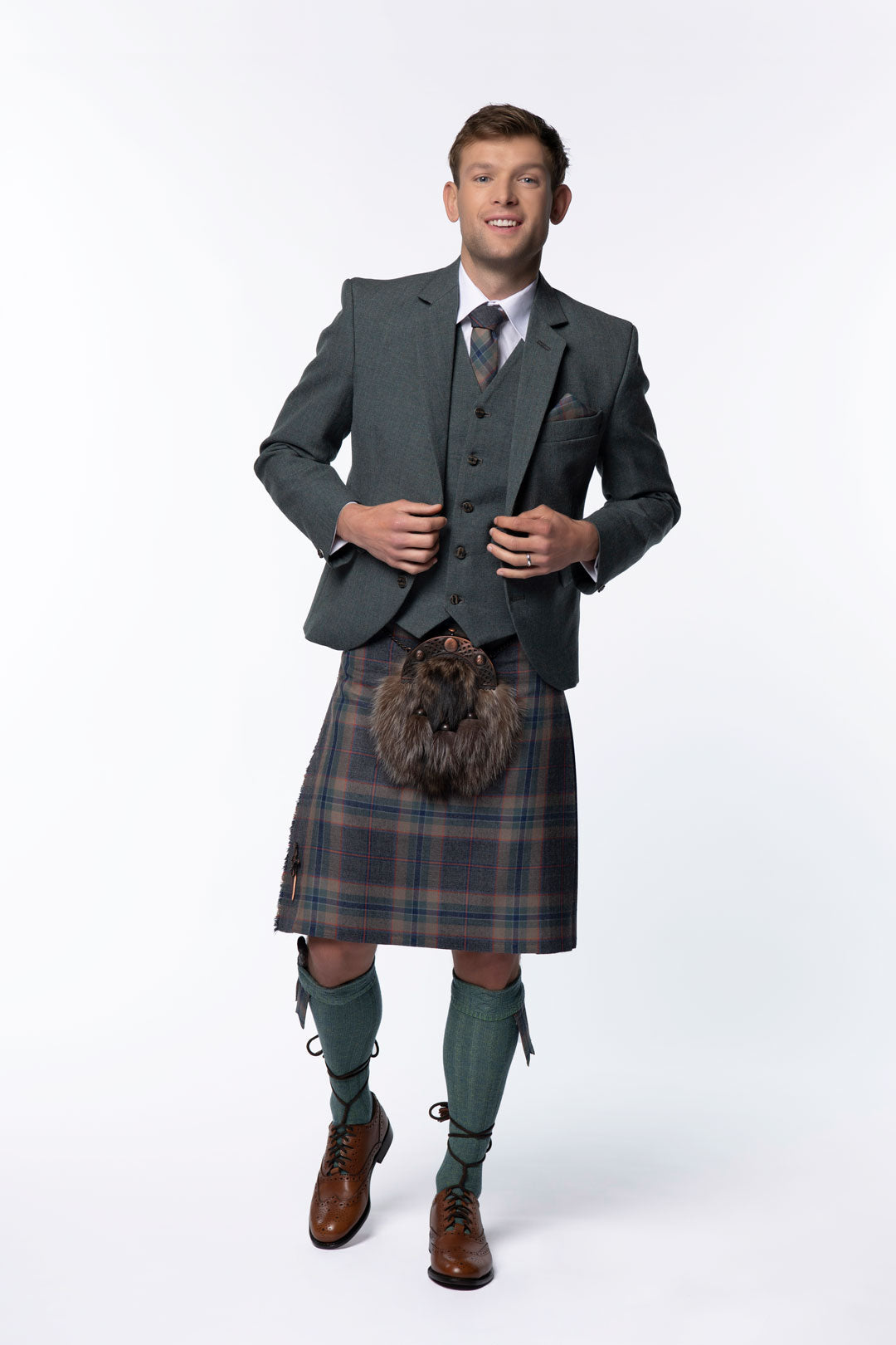 Tarbert Tweed Kilt Outfit