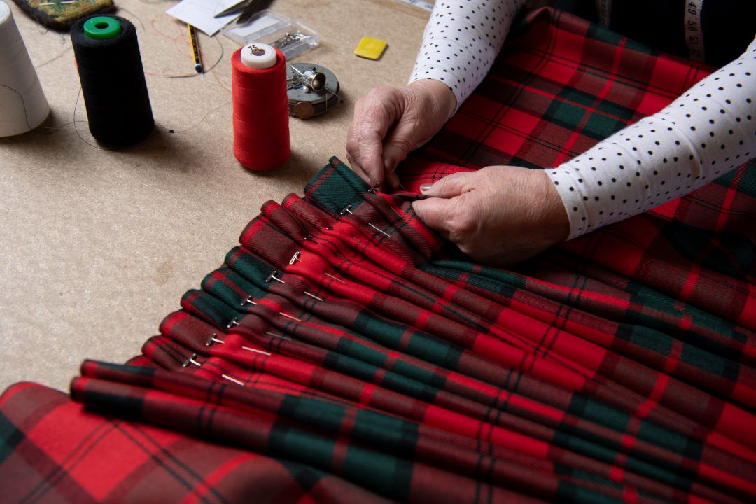 Handmade kilt