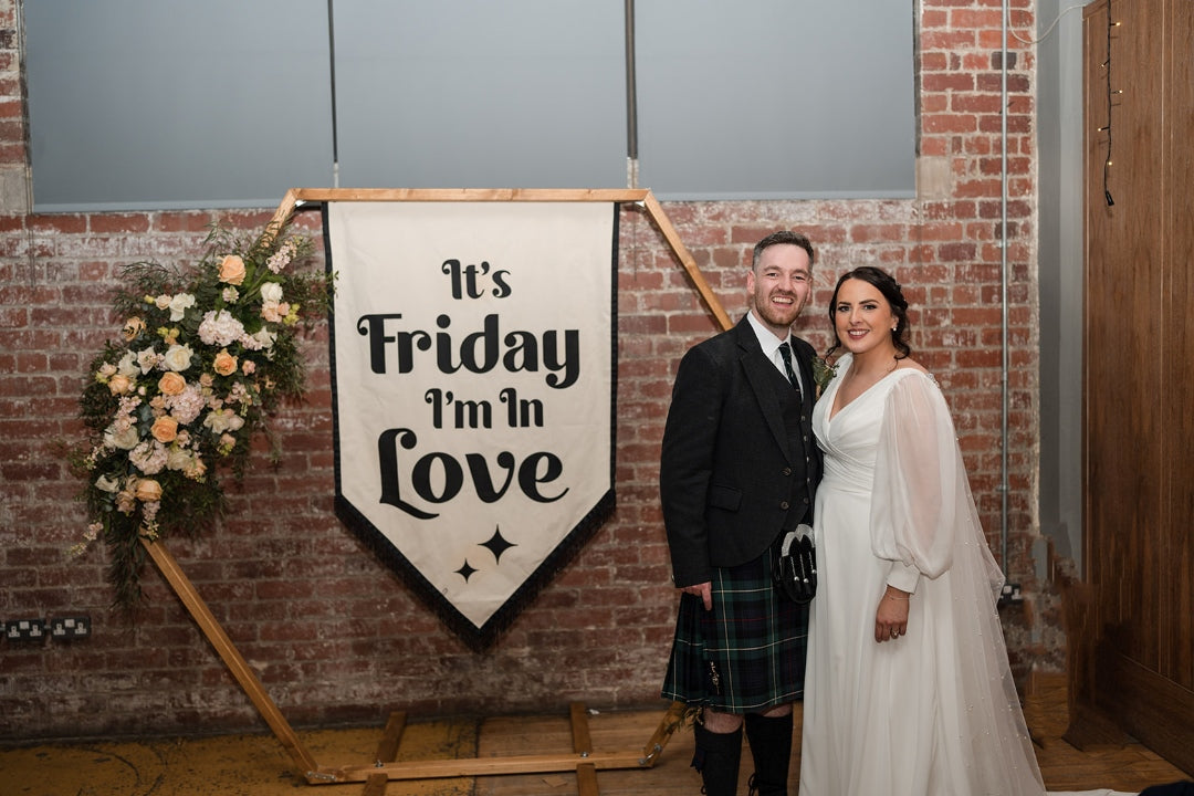 Tweed jacket for groom