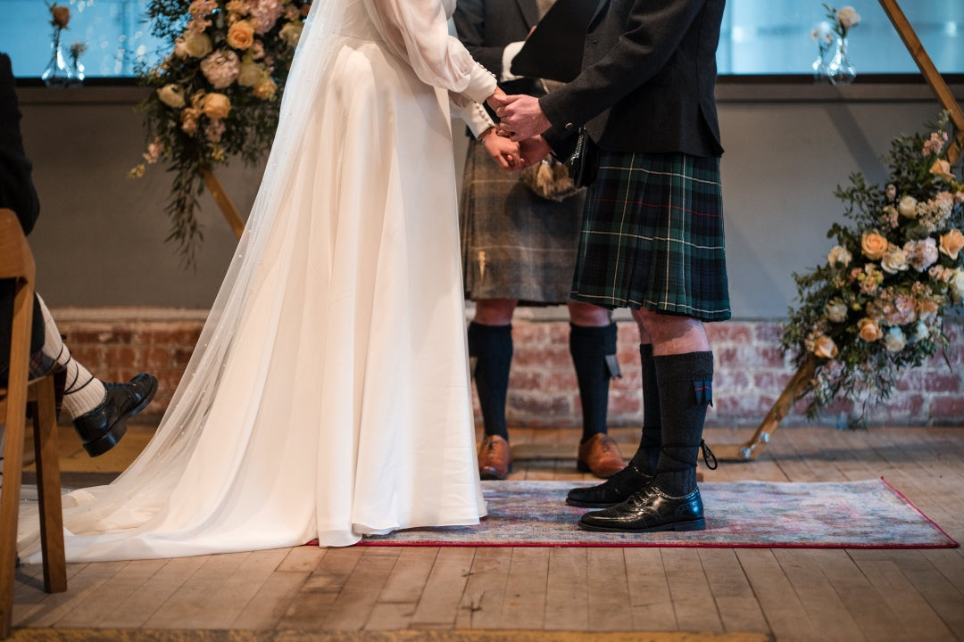 Tartan kilt outfit for wedding