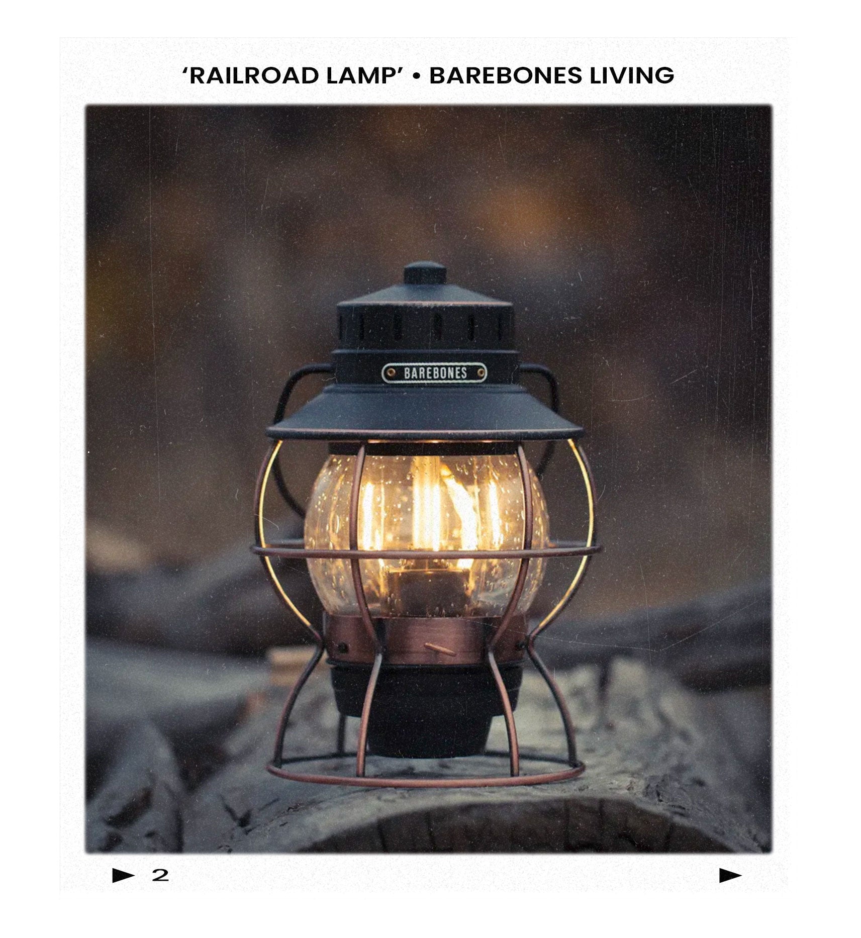 Railroad Lamp by Barebones Living