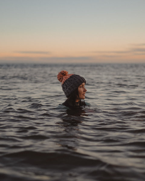 Taking a cold-water dip in the North Sea, Wild Swimming