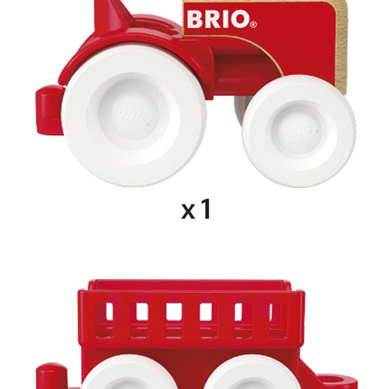 brio farm tractor set