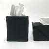 black linen tissue cover