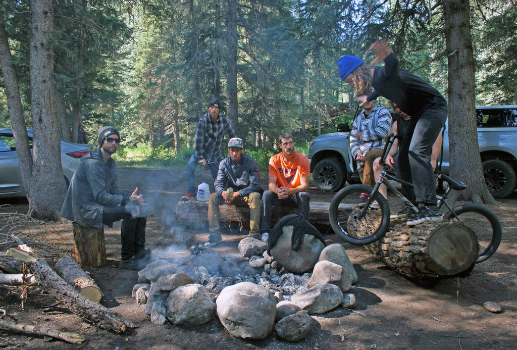 Group at Campsite. Photo Credit: Preston Levi