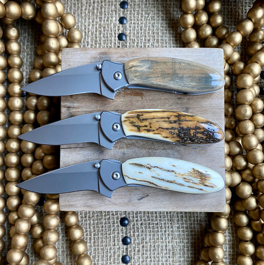 Kershaw Leek Jade Olive Accent Pocket Knife – Ivory Jacks