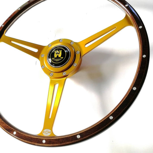 Steering Wheel Wolfsburg - Gold (Early Baywindow Bus). – Resto Bus Parts