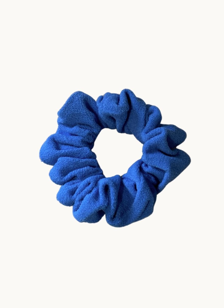 Scrunchie - Azure Blue Terry