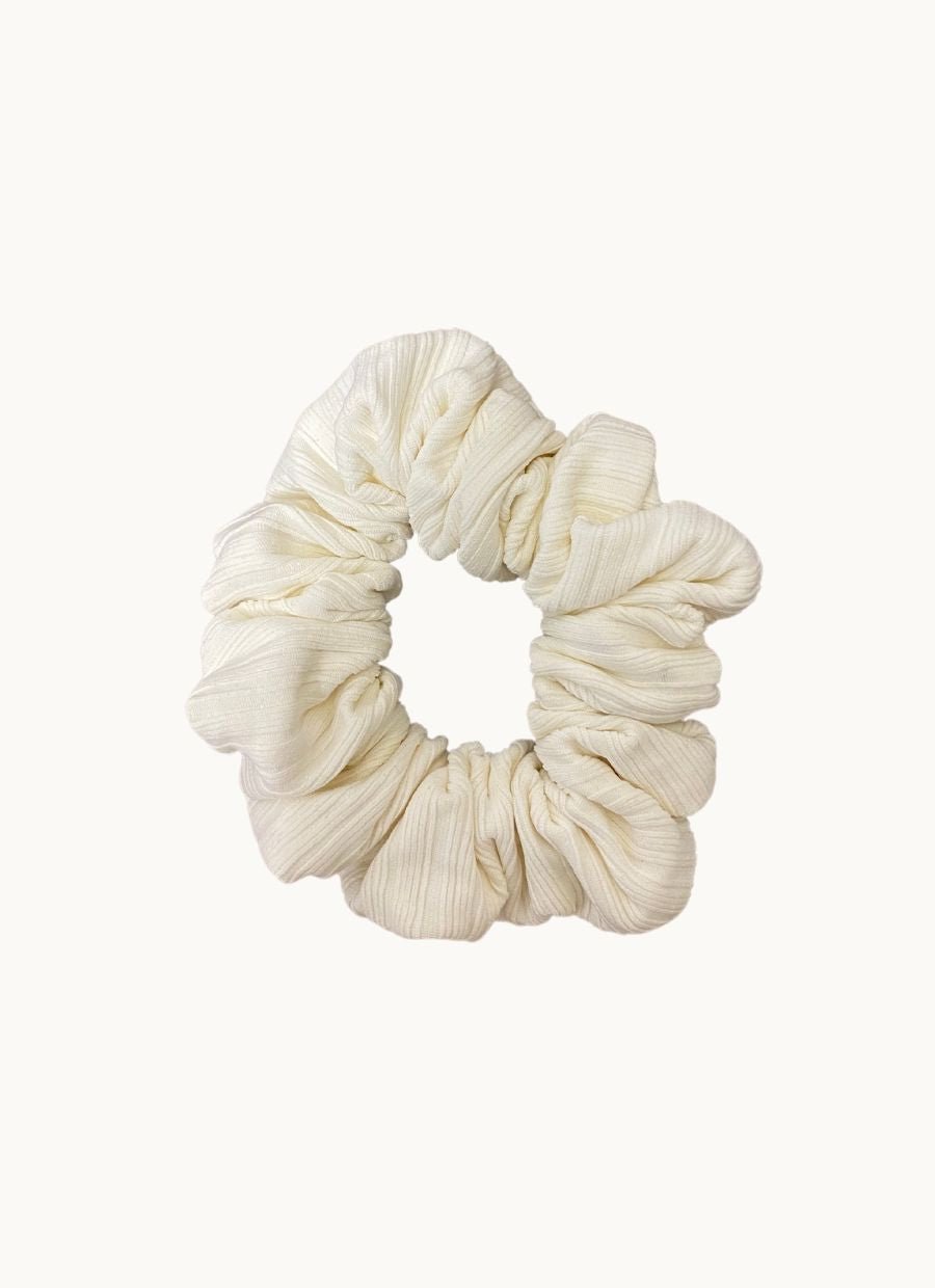 Scrunchie - Off-White Structured