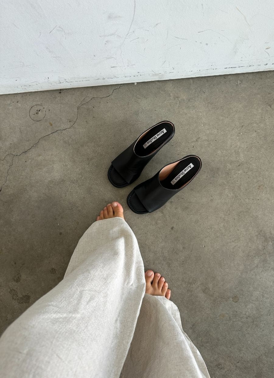 Selma Linen Pant - Ecru