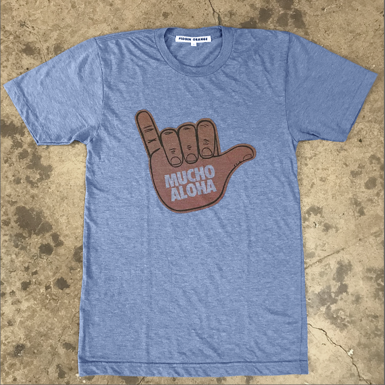 Mucho Aloha - Foam Shaka Hand Tee | Yokishop