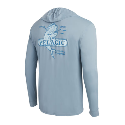 Pelagic Aquatek Twin Beeks Long-Sleeve Shirt for Men - White - S