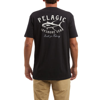 HOT !! New Pelagic Gear Fishing LOGO T-Shirt Size S-5XL High Quality USA