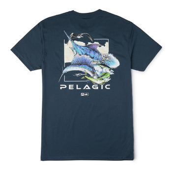 Generic Pelagic Gear Fishing Apparel Outdoor Men Short Sleeve T