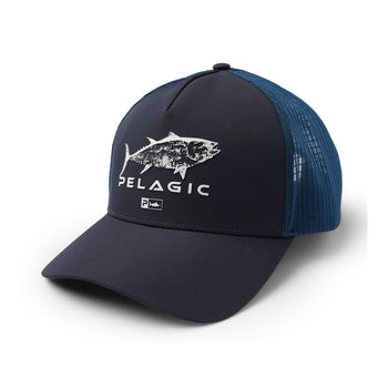 Pelagic Offshore Cap Navy Solid - Gagnon Sporting Goods