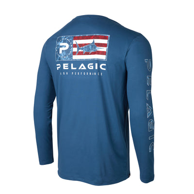 Pelagic Deluxe Logo Classic Fishing T-Shirt - Rok Max