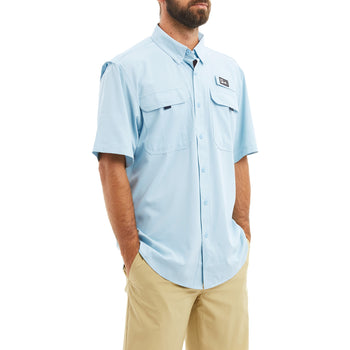 Clearance - Short Sleeve Lucky Fishing Shirt M