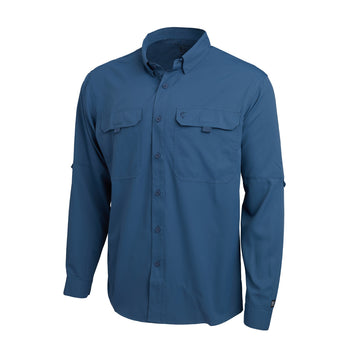 Berkley Men's Button Up Short Sleeve Fishing Shirt Sz XL UPF20+
