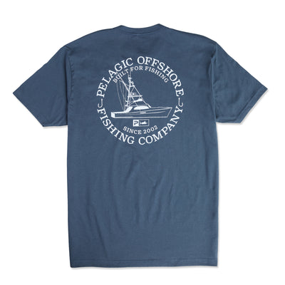 Pelagic Prem SS Tri-Blend Tee- Charter