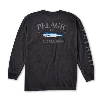 Pelagic Offshore Shirt Mens Large Long Sleeve Cotton White Fishing * Read