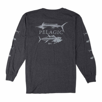 Tails Up LS T-Shirt  PELAGIC Fishing Gear