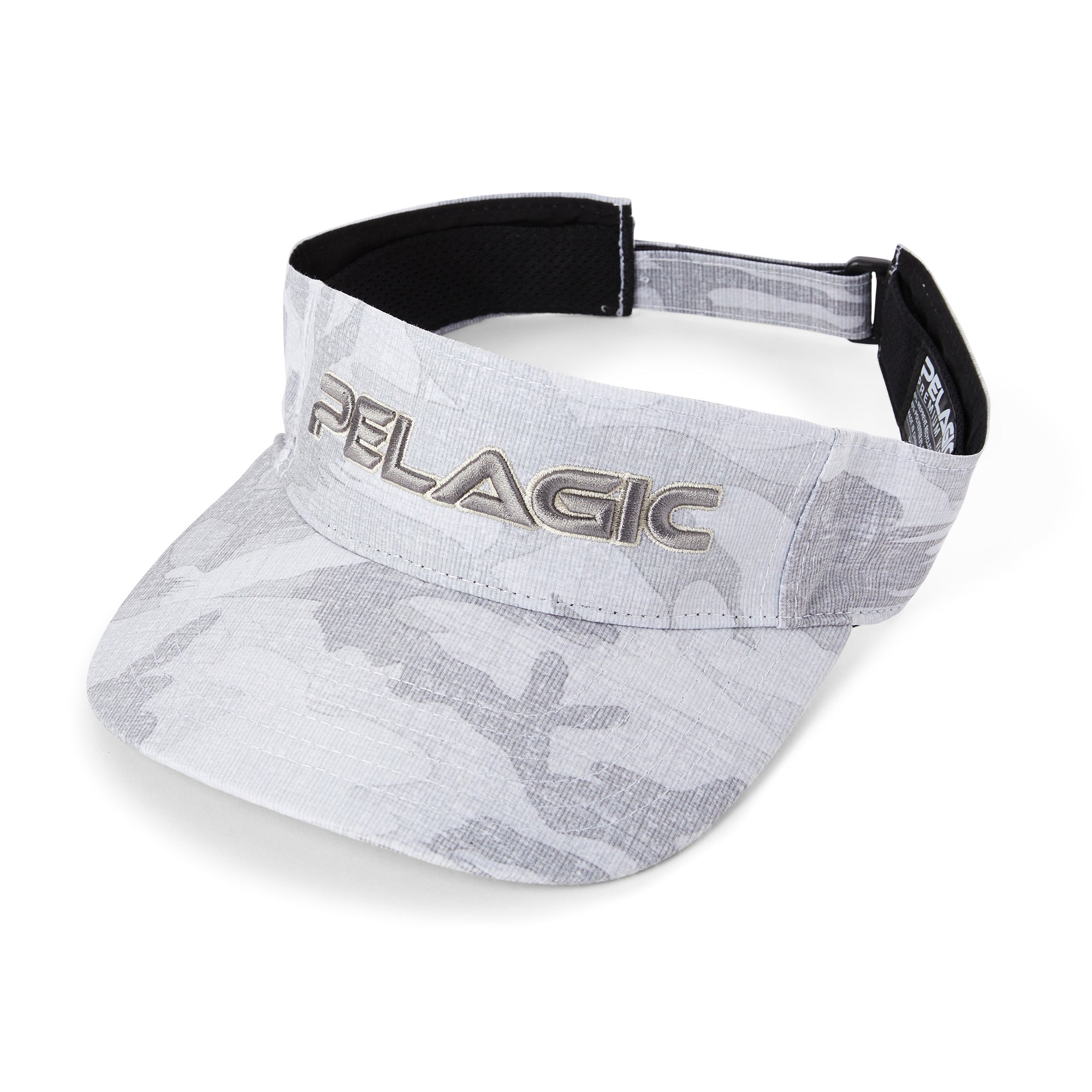 camo fishing visor